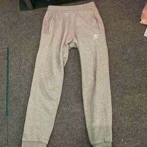 Grey Adidas sweatpants men’s